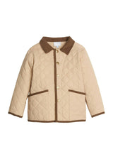 Classic Quilted Jacket - Khaki