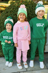 Golf Sweatshirt, Pink