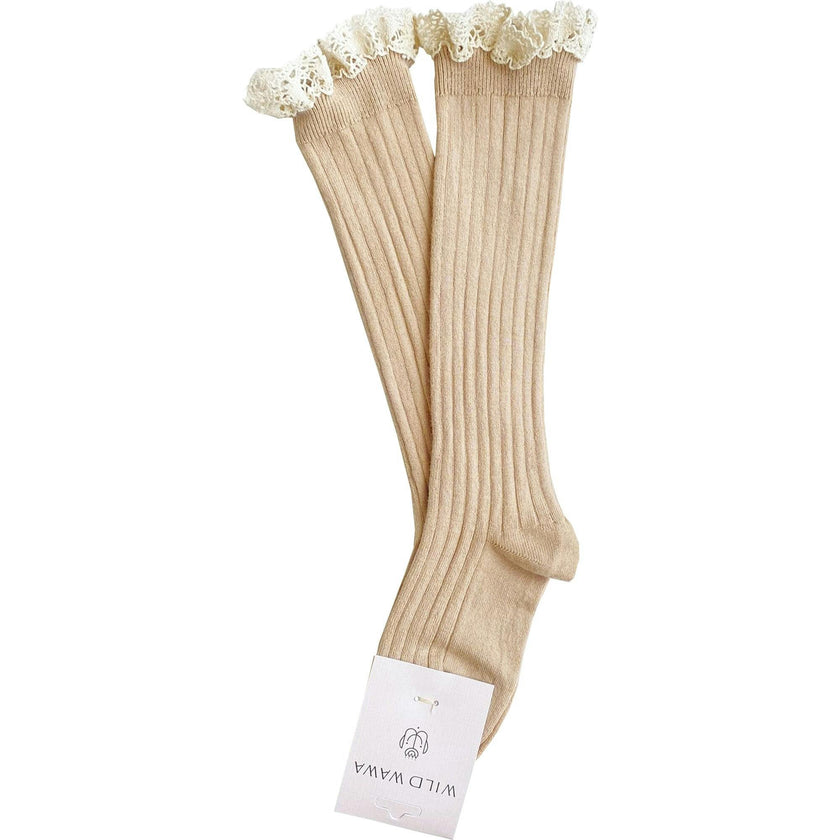 Lace Knee Socks