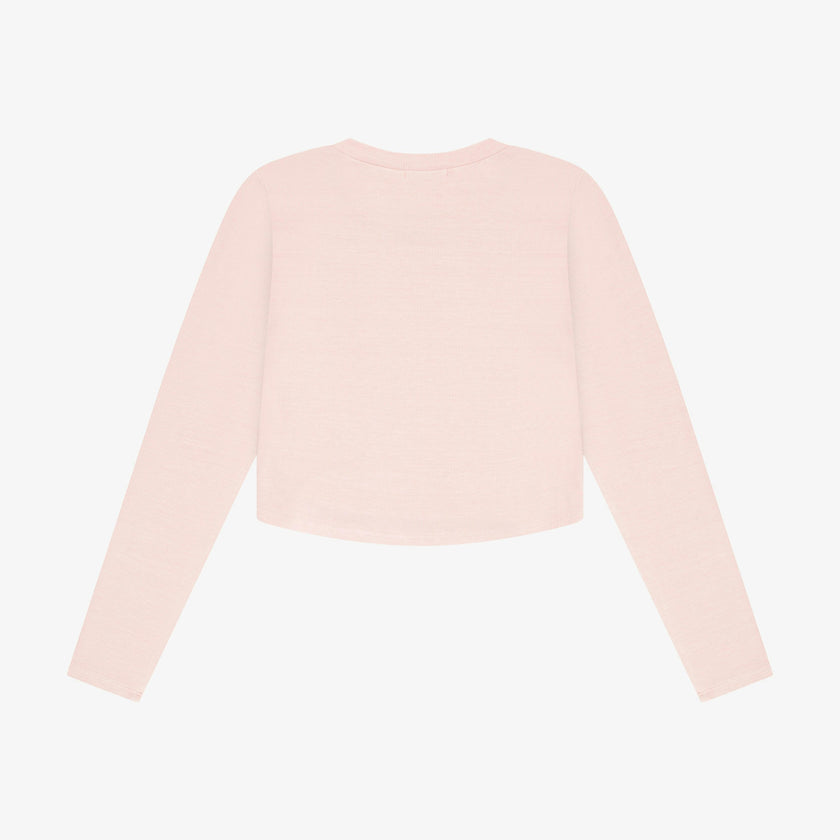 Tenly Rayon Rib Curved Hem L/S Top