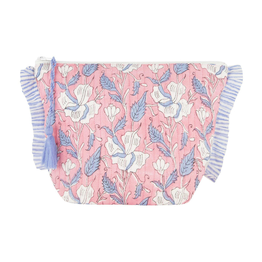 La Plage Ruffle Pouch Blossom, Blossom