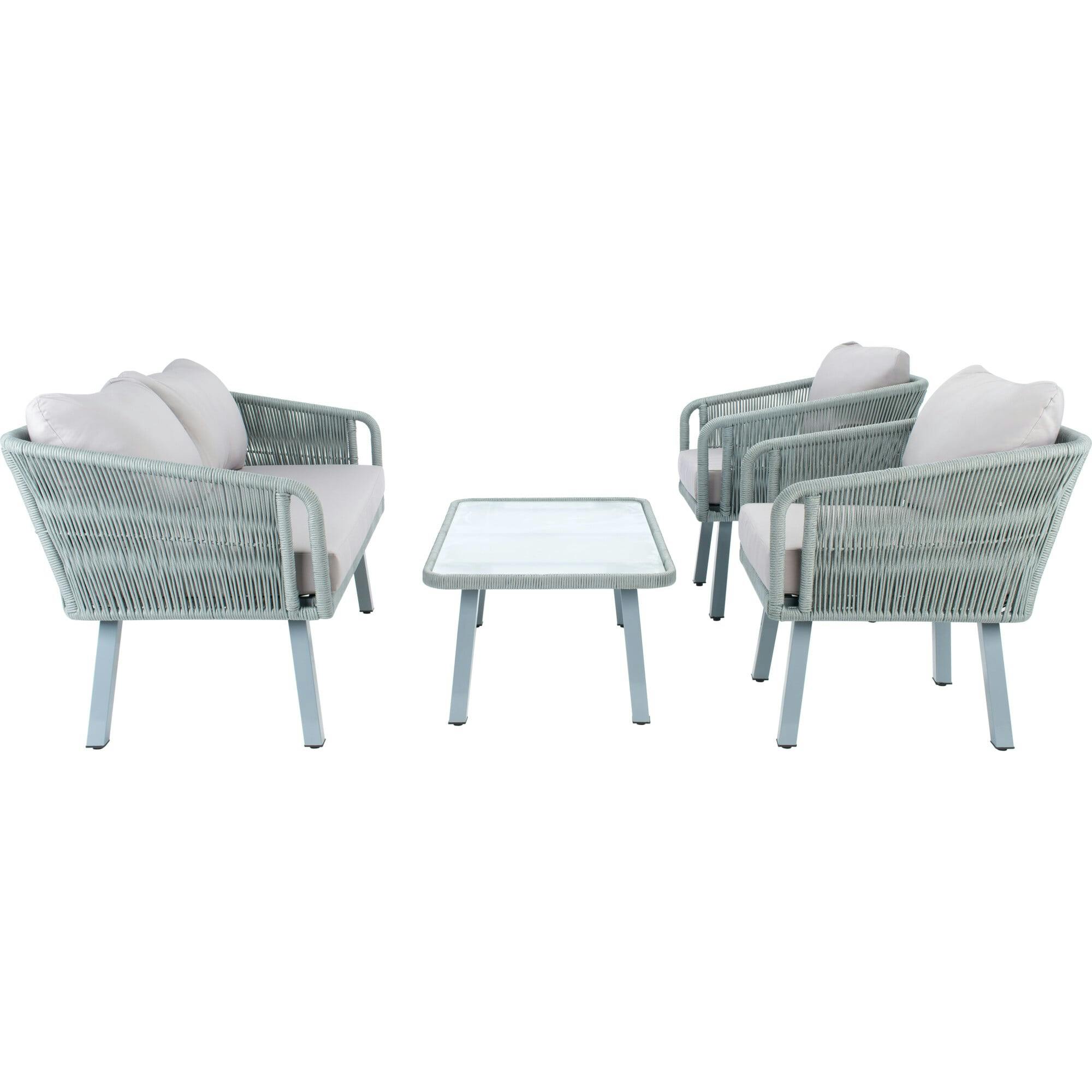 Kerson 4-Piece Rope Living Set