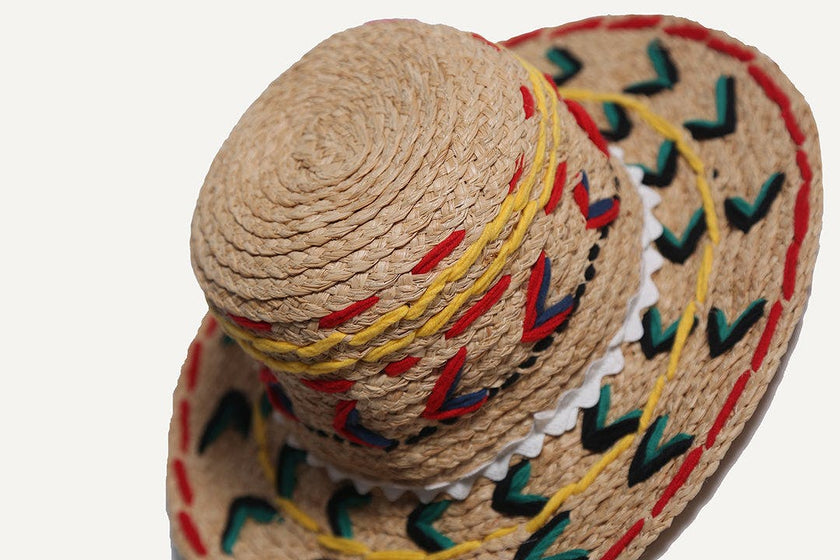 CYPRUS EMBELLISHED BOATER