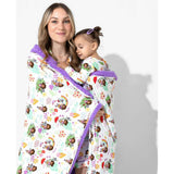 Dora: Tropical Dreams Bamboo Sherpa Blanket