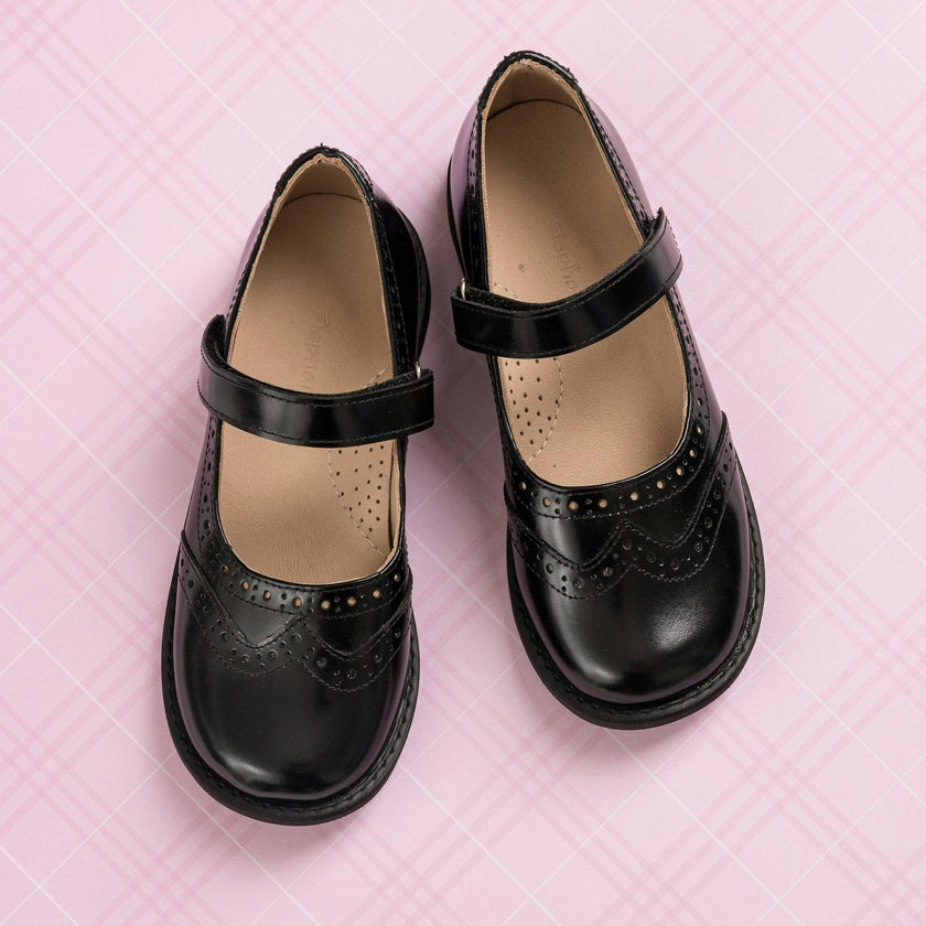 Scholar Spectator Mary Jane | Black Leather