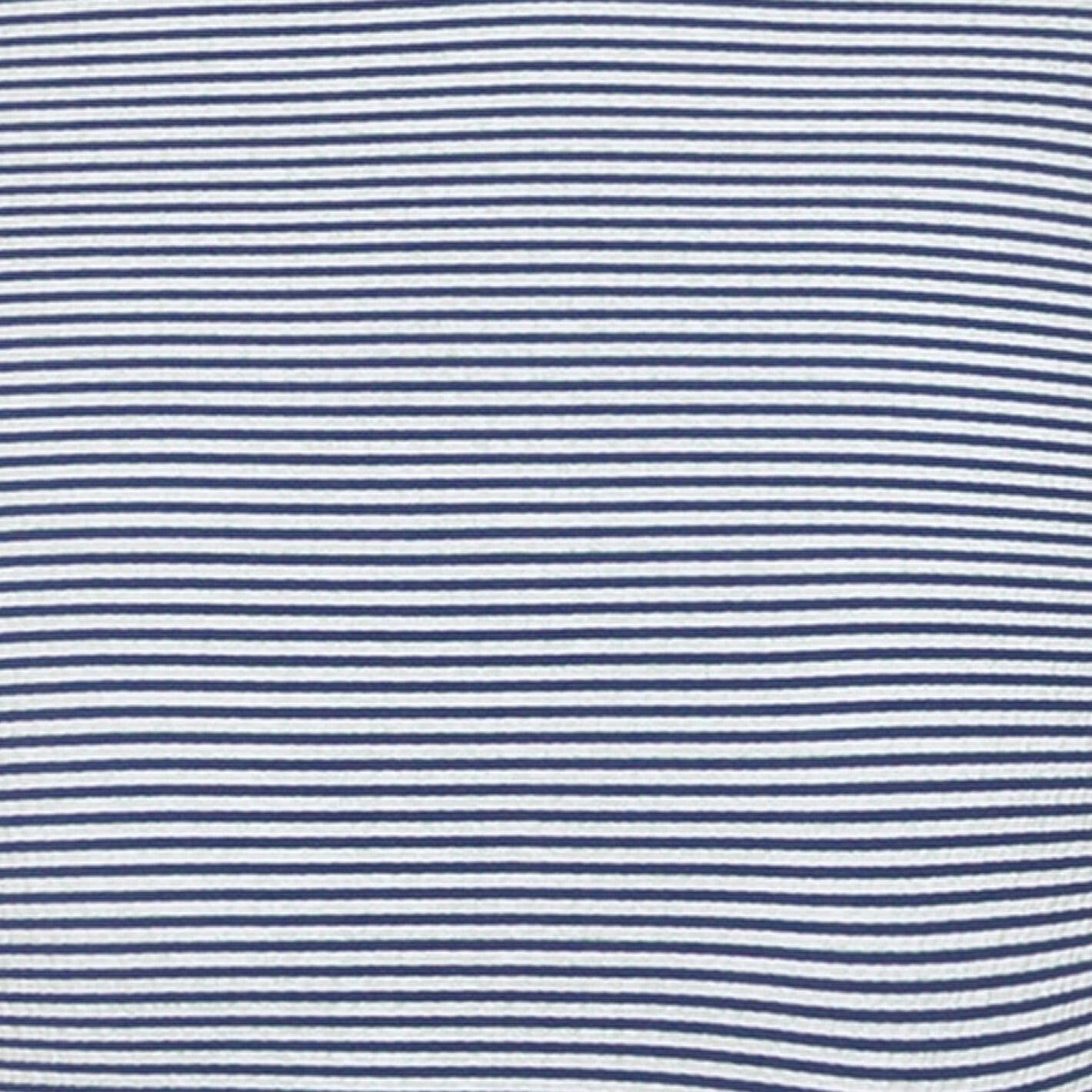 Girls Harbor Stripe Tie-Front One Piece