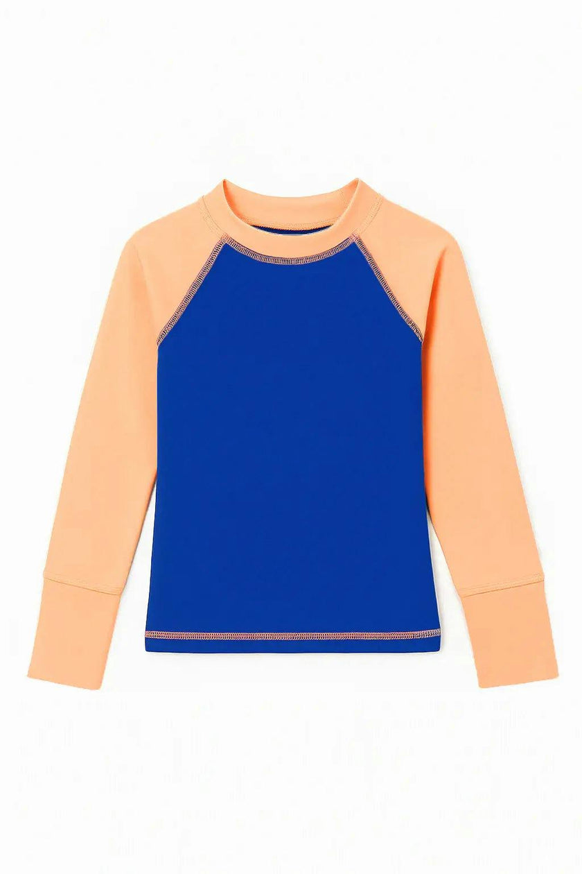 Cruz Boys Blue Orange Rashguard