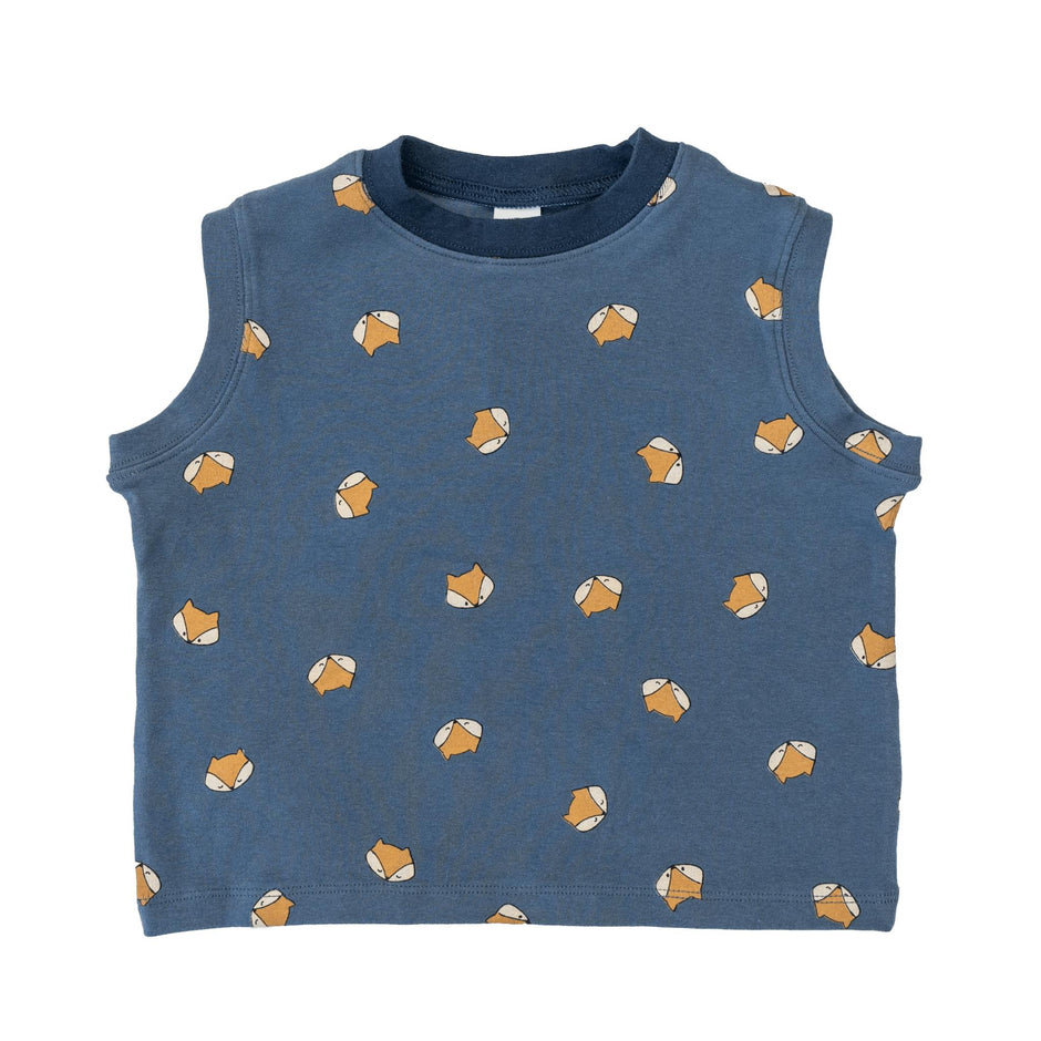 fox tee sleeveless