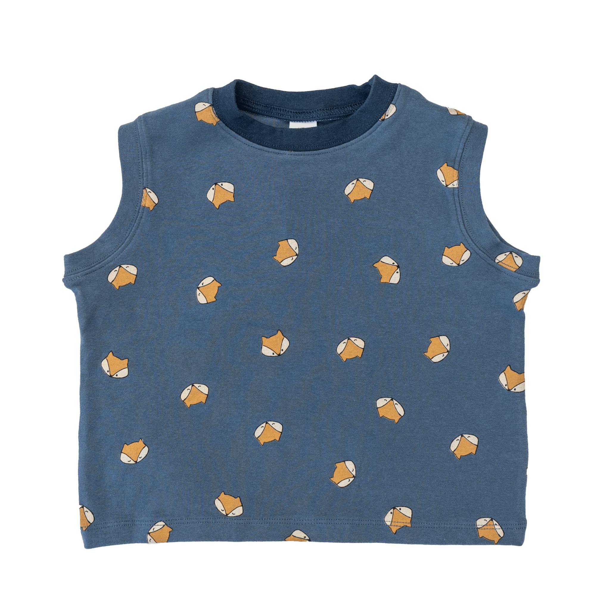 fox tee sleeveless