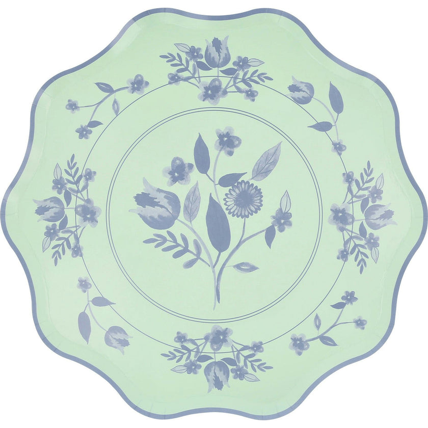Vintage Botanical Side Plates
