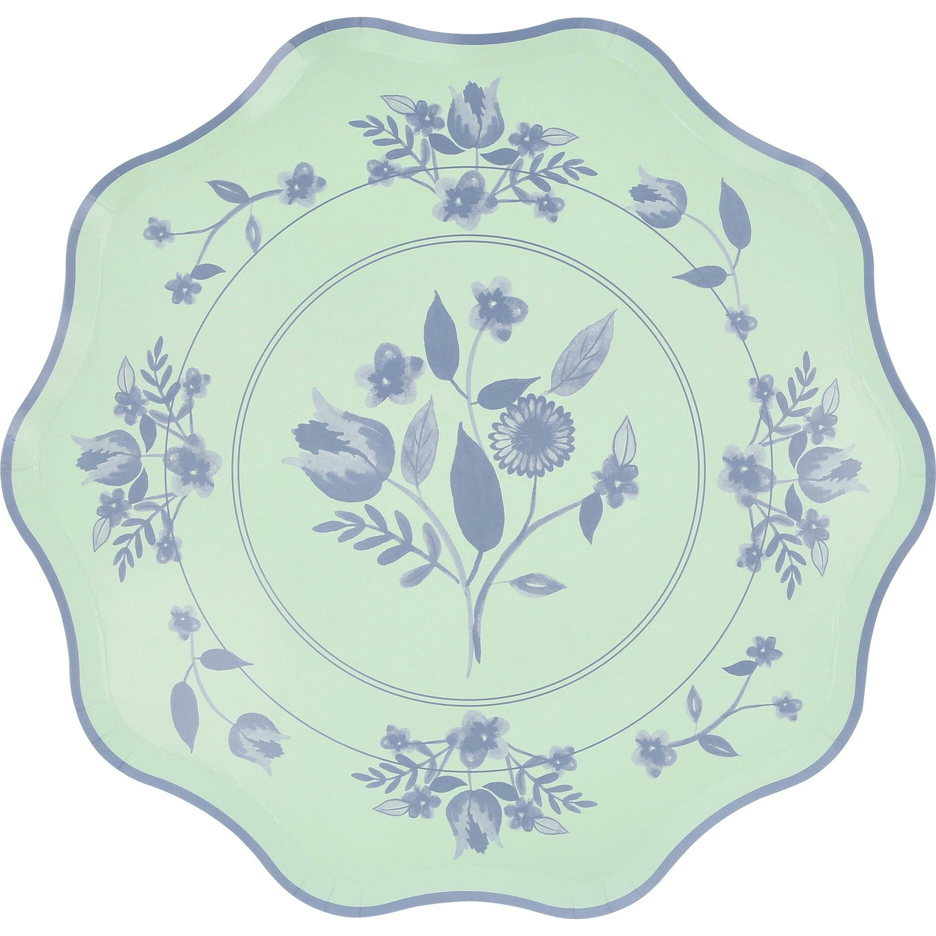 Vintage Botanical Side Plates