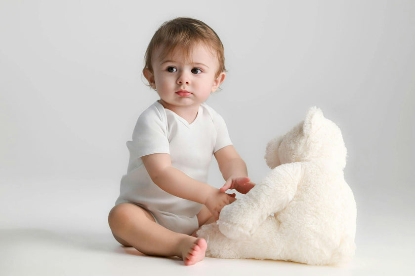Magnetic Baby Bodysuit 2-Pack - White