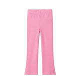 Girls Sweater & Flare Legging Set | Checkered Heart - Pink