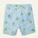 Recycled Palm Tree Swim Trunk