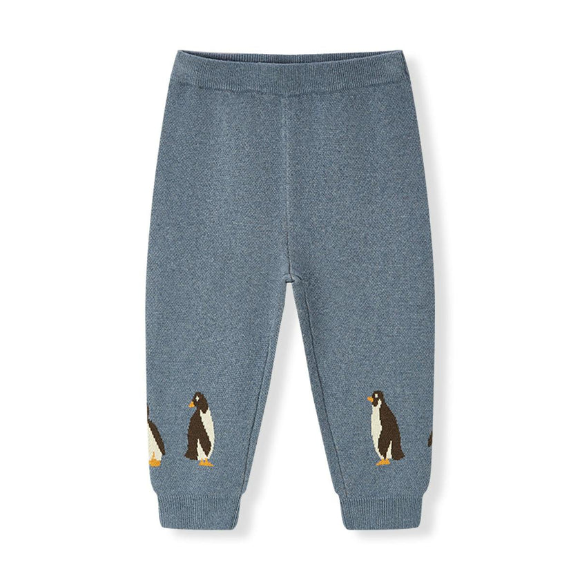 Family Knitted Birdseye Jacquard Sweatpants
