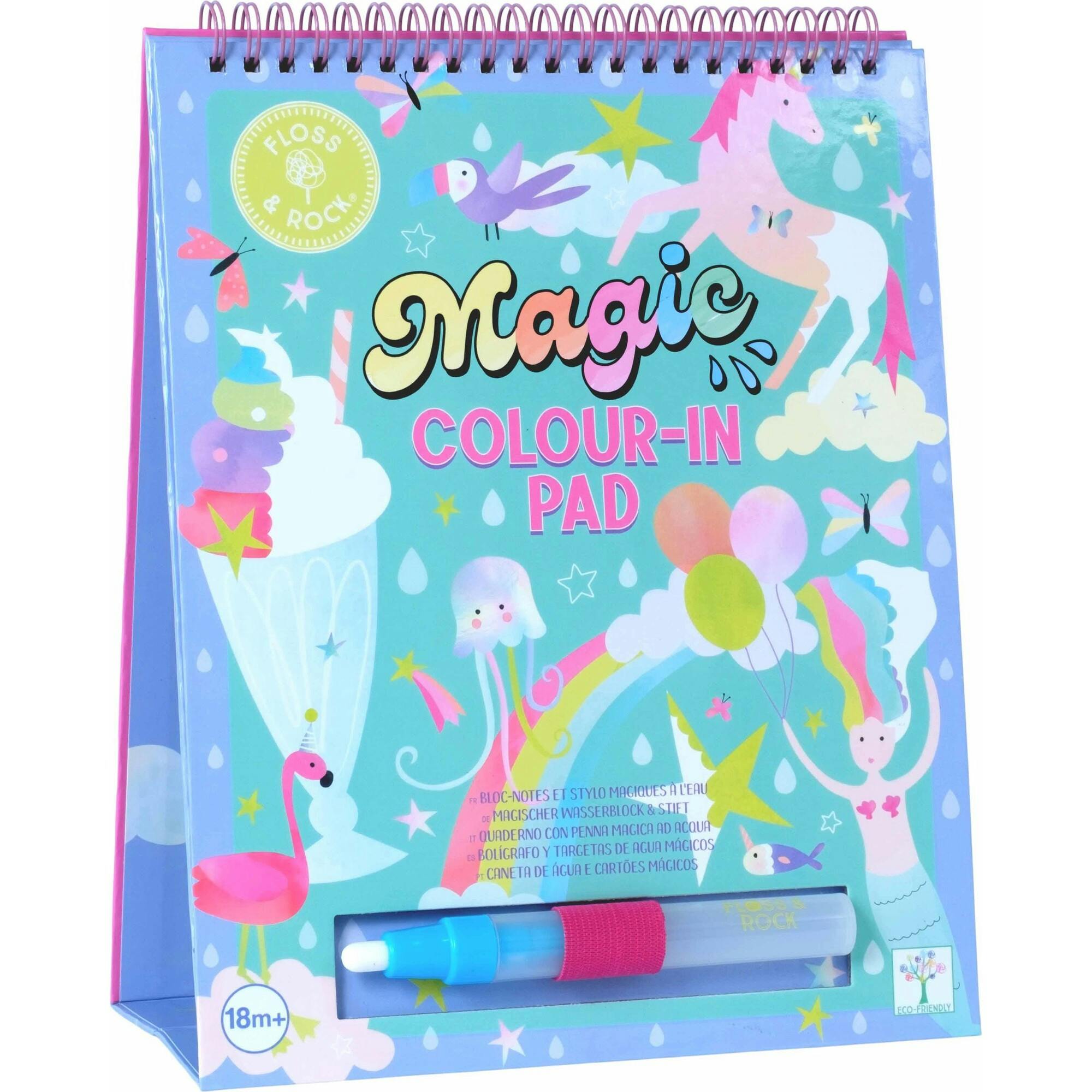Magic Color Changing Water card Easel and Pen - Fantasy