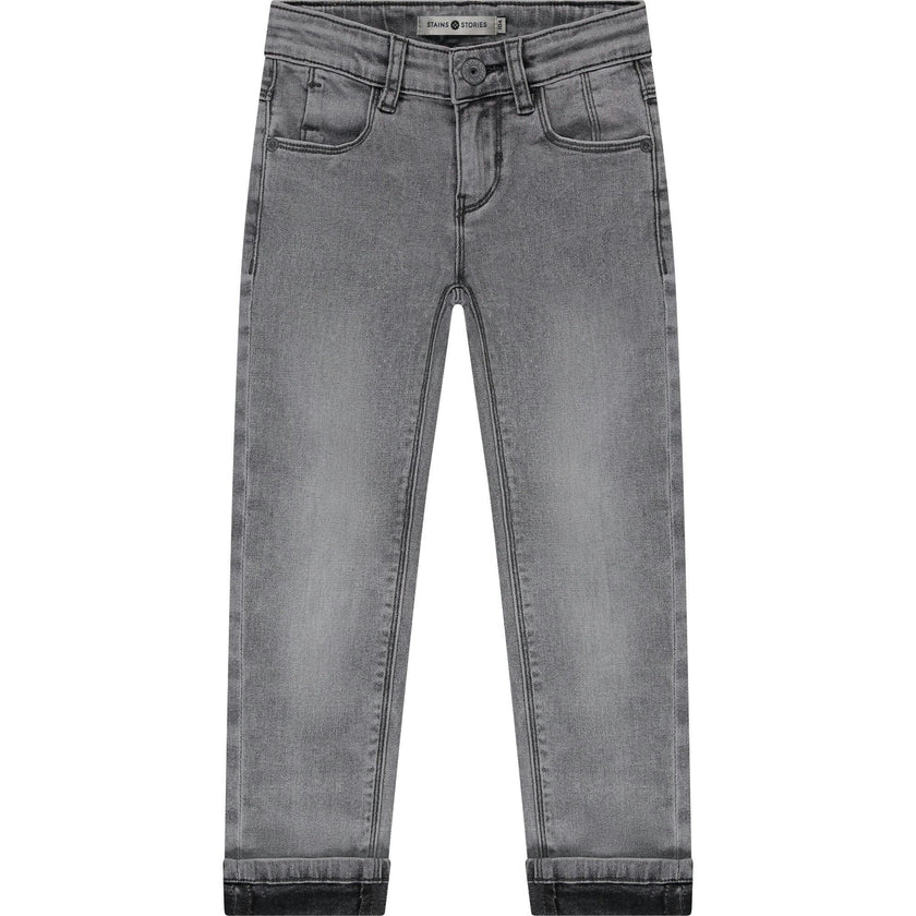 Mid Grey Classic Denim