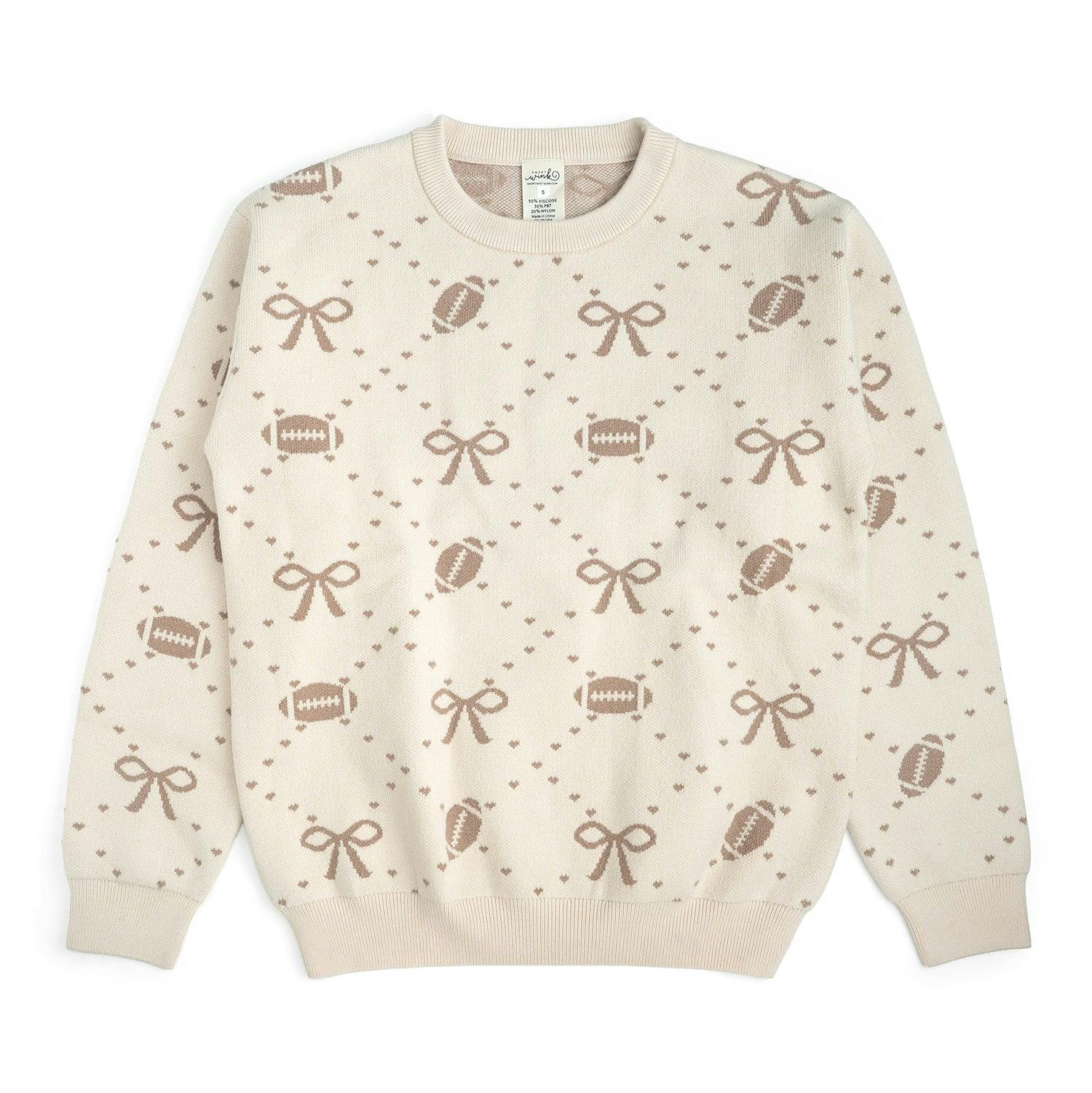 Football Trellis Women's Sweater
