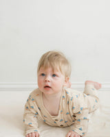 Quinn Magnetic Playsuit in Sailboats