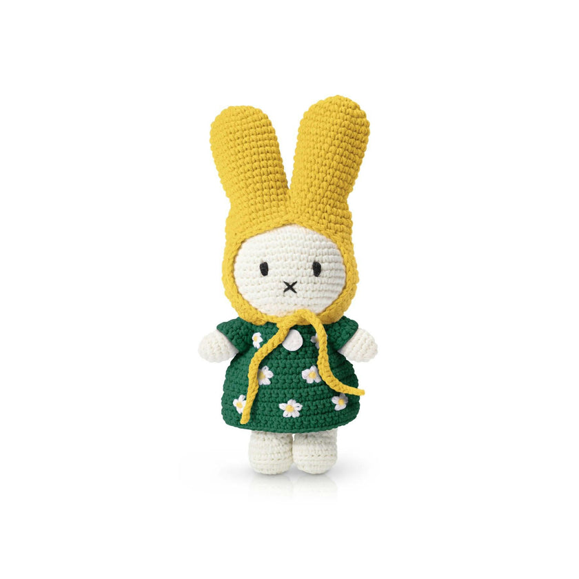 Miffy in Little Flower Crochet Dress