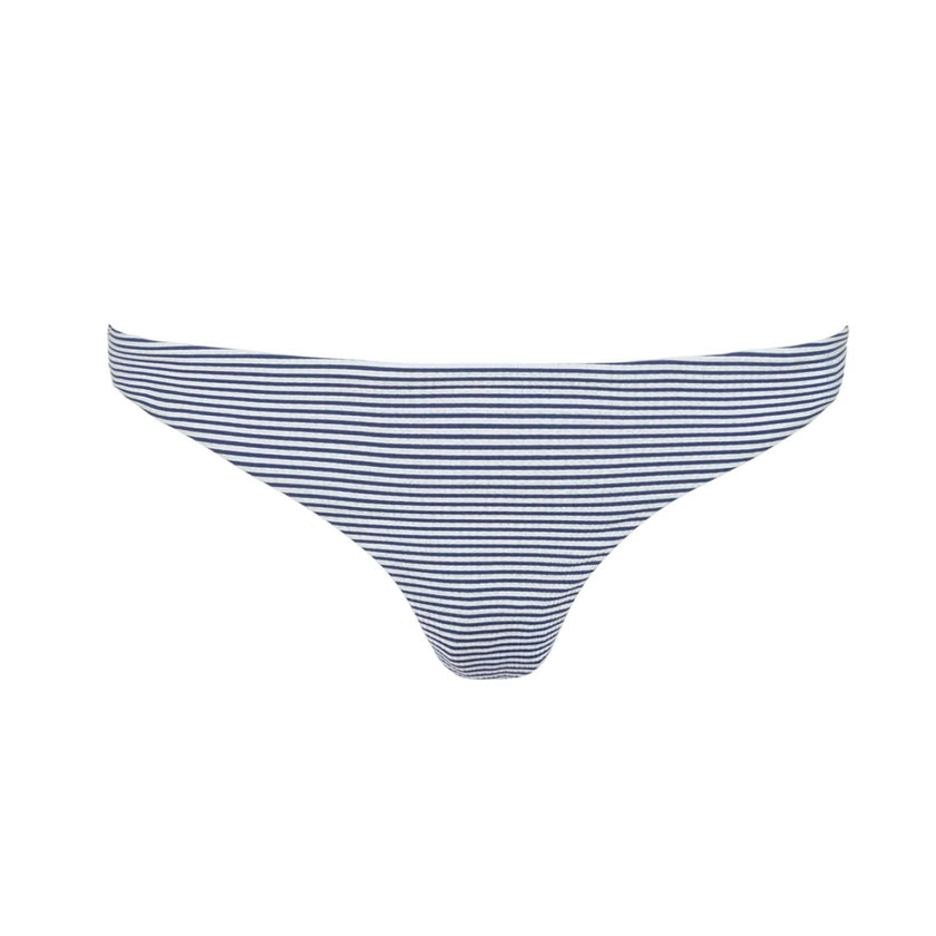 women's harbor stripe low waist bikini bottom