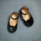 Toddler Ondina Ballet Flat | Black Leather
