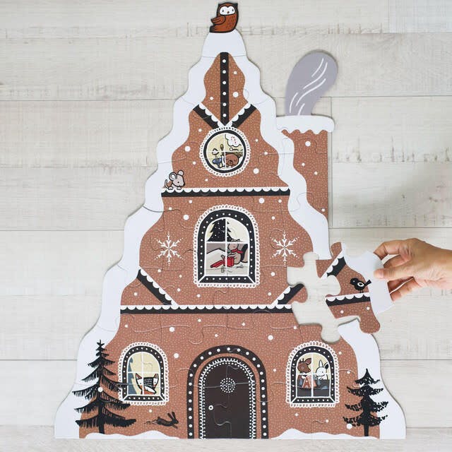 Wee Gallery Gingerbread House Puzzle