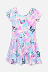 Simply Soft Short Sleeve Skater Dress
