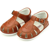 Henry Caged Leather Sandal (Baby)