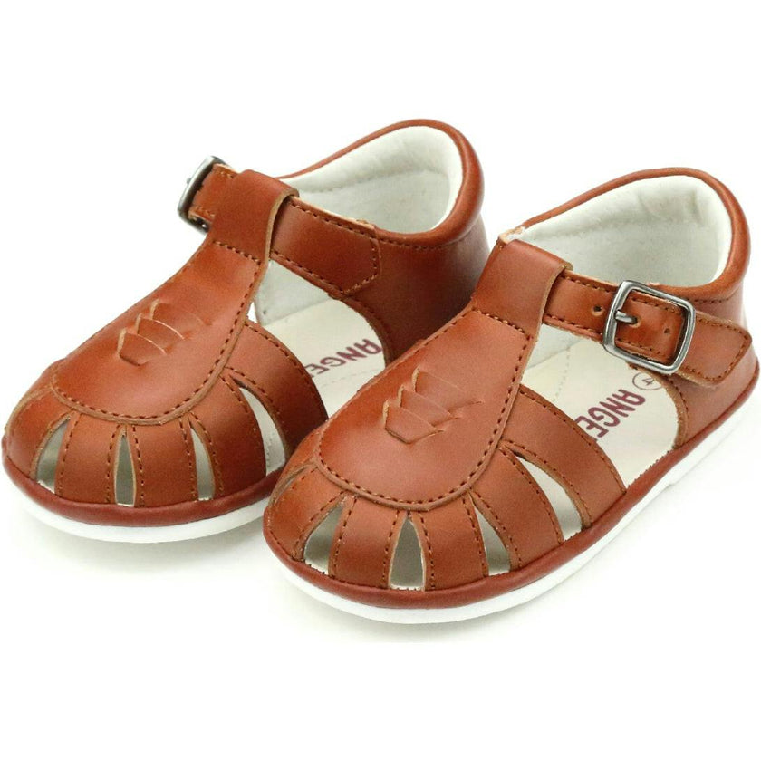 Henry Caged Leather Sandal (Baby)