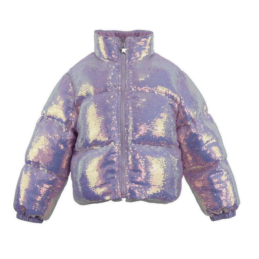 Lavender Shimmer Puffer