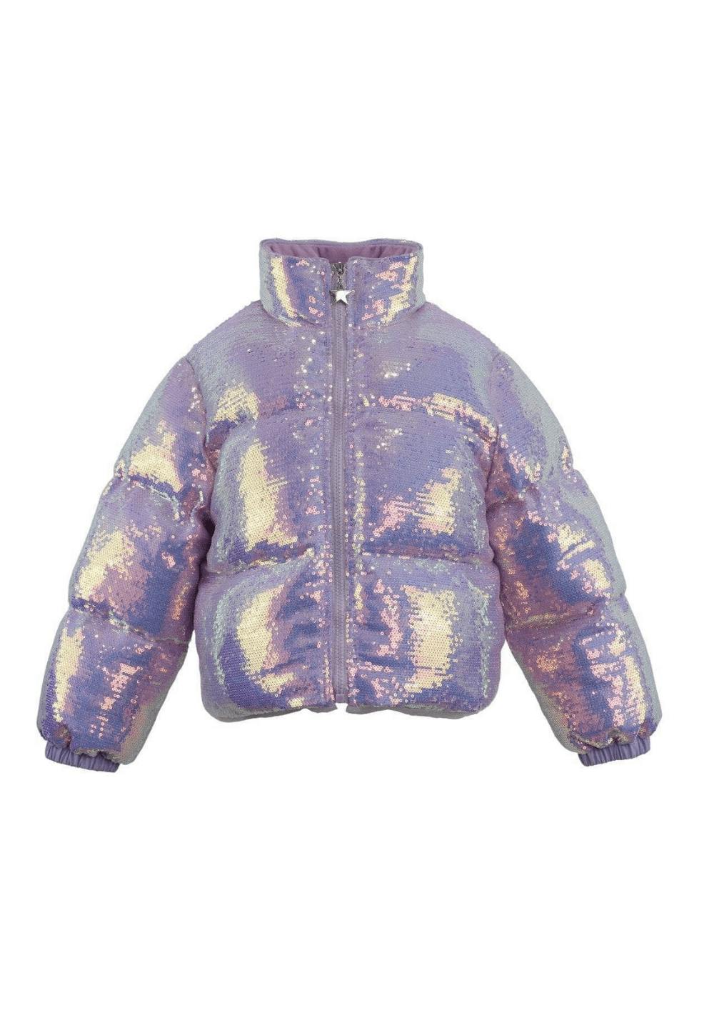 Lavender Shimmer Puffer