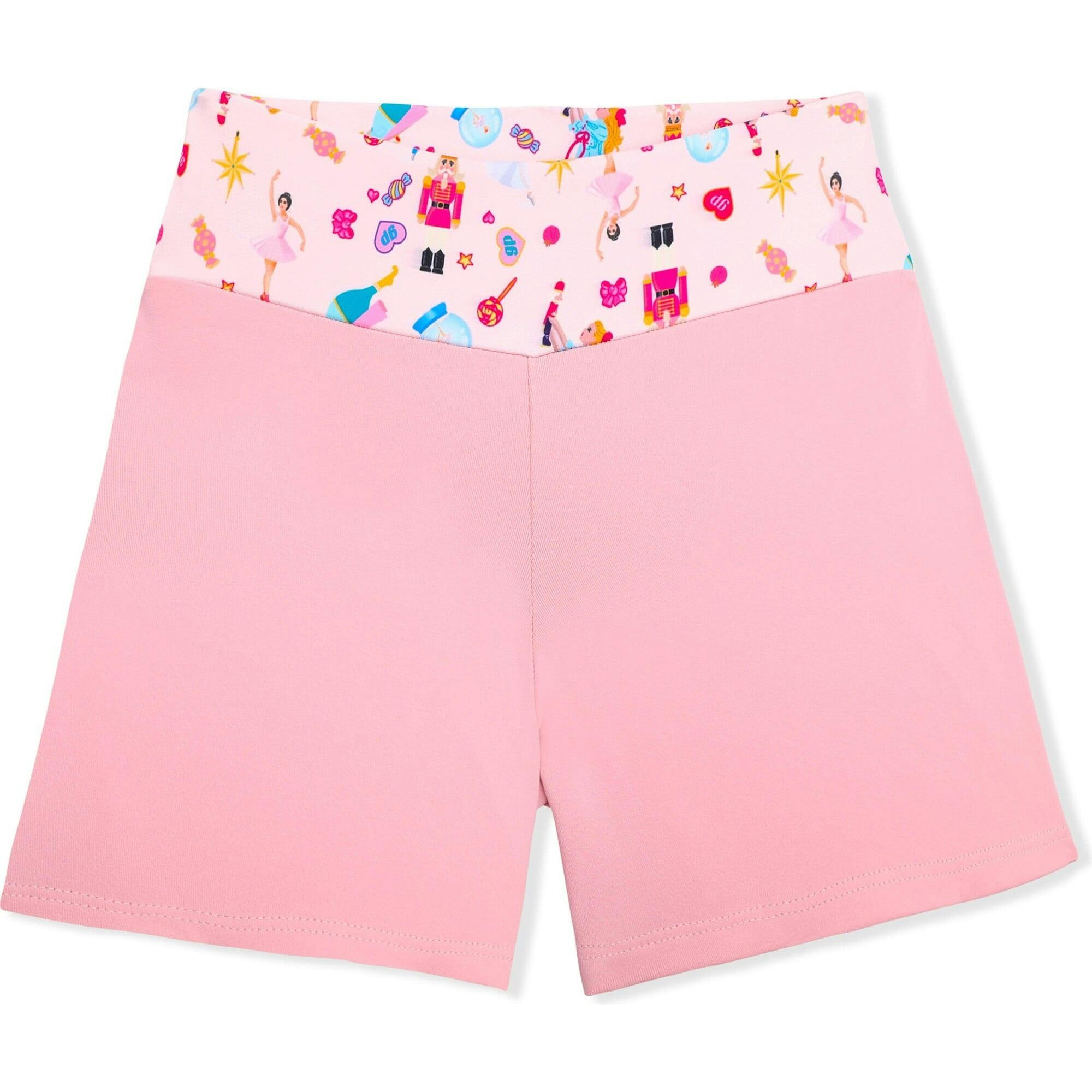 Ballet Pink Short With Nutcracker Waist, Pink