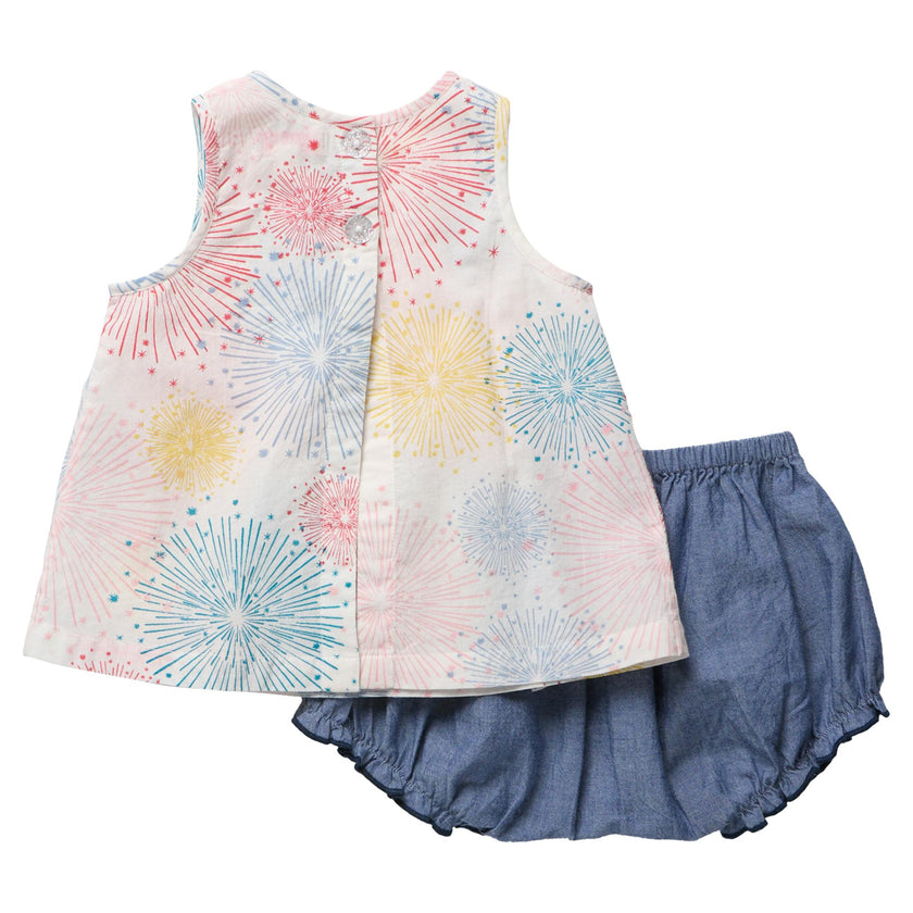Baby Girls Jaipur 2-PC Set - Fireworks