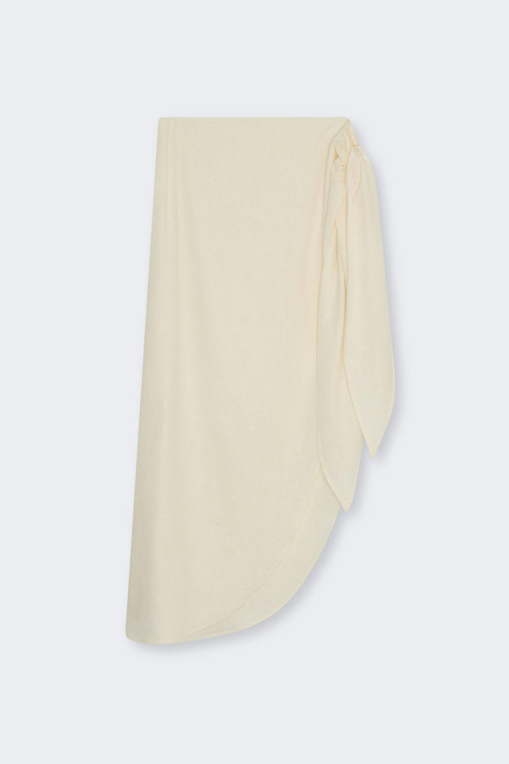 Melissa Woman Wrap Skirt Pure Cloud