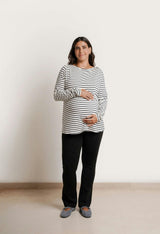 Nicolette Maternity & Nursing Boatneck Tee