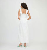 The Ashlyn Nap Dress - White Trellis Broderie