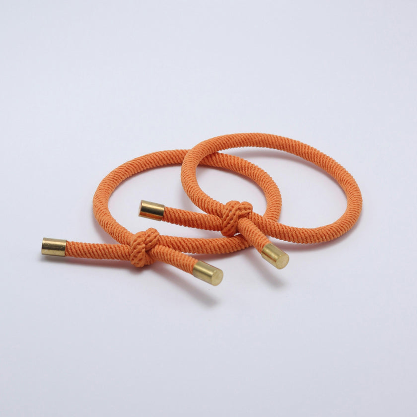 Gold-touch Rope Hair Ties