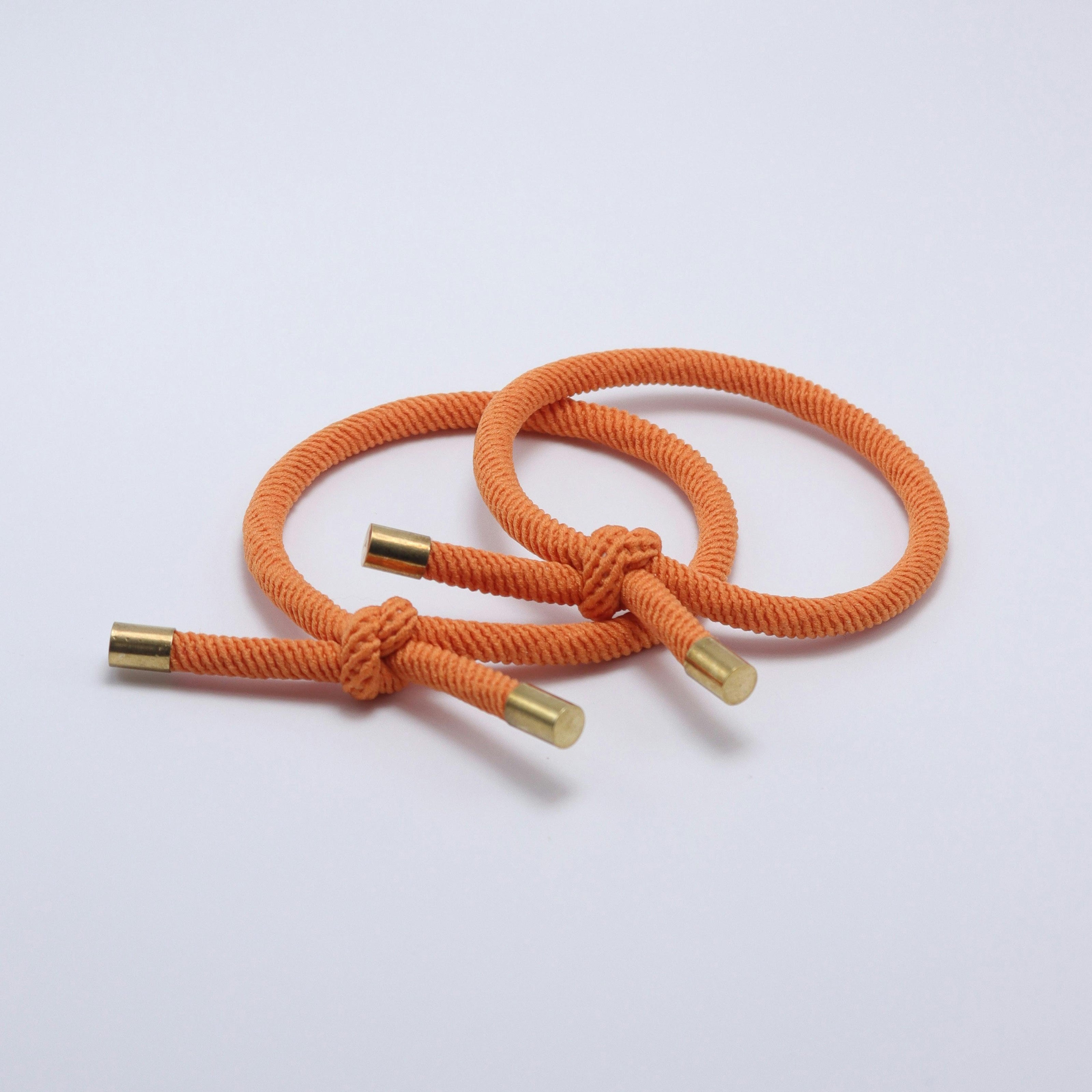 Gold-touch Rope Hair Ties