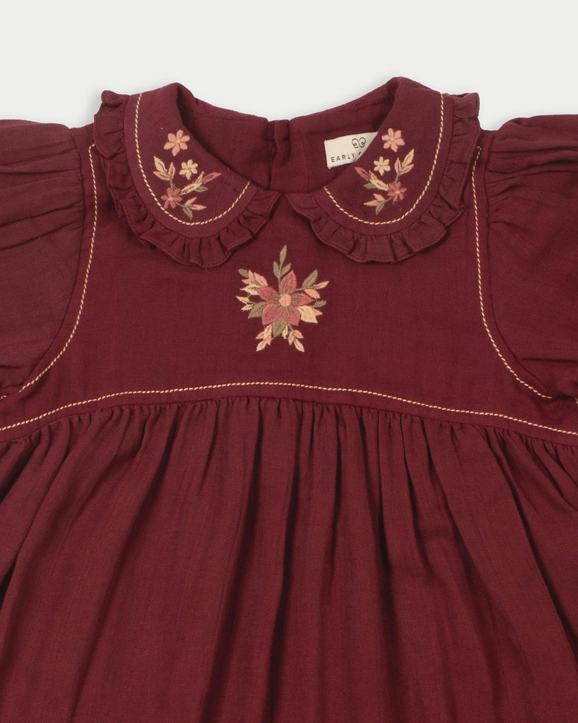 Marguerite Dress - Plum