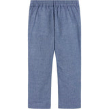Boys (2-3) Seersucker Vest Suit Set | Blue & Pink