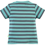 Striped Short Sleeve Front Pocket T-Shirt