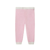 Infant Girls 3-Piece Sweater Set | Checkered Heart - Pink