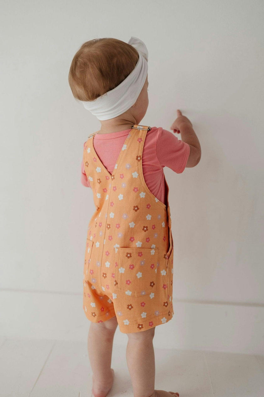 Baby Cotton Overalls Set
