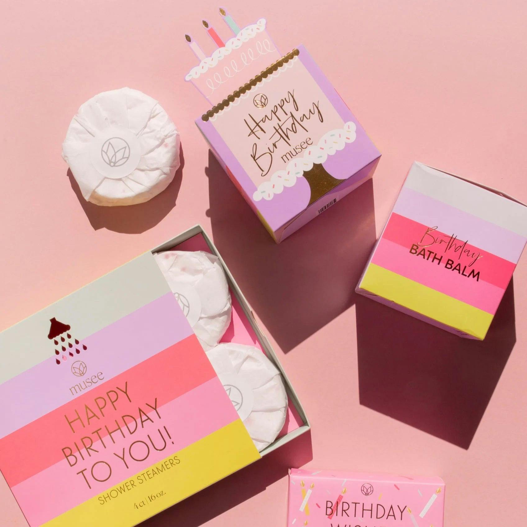 Happy Birthday Boxed Bath Balm