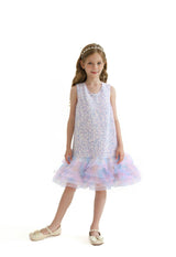 Purple Sparkling Cecilia Dress