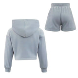 Pastel Velour Short Set