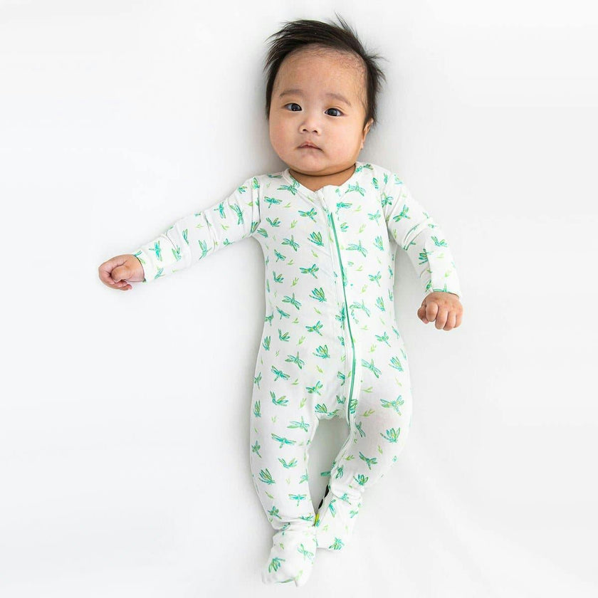 Dragonfly Bamboo Convertible Footie