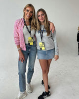 Women's Pretty in Pink Sequin Bomber