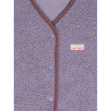 adult merino wool vest - lilac cloud